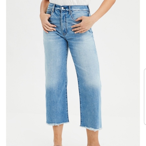 NWT Calvin Klein Distressed Capri 27W - Picture 5 of 5